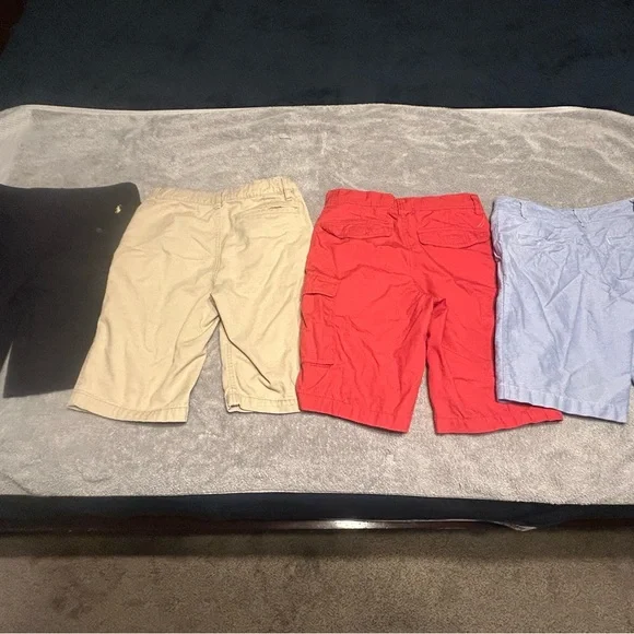 Lot of Boys Khaki Shorts, Size 12, Excellent Condition - Picture 7 of 7